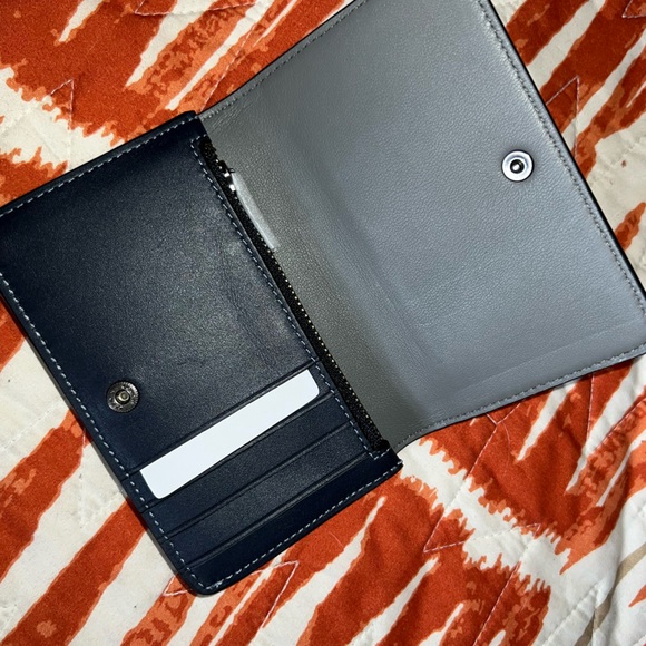 Coach Navy Wallet - Picture 6 of 7